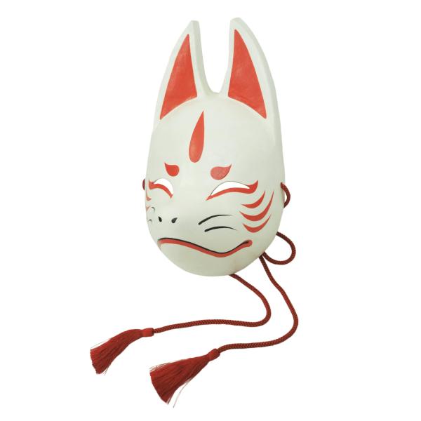 和紙製きつねのお面 7点セット