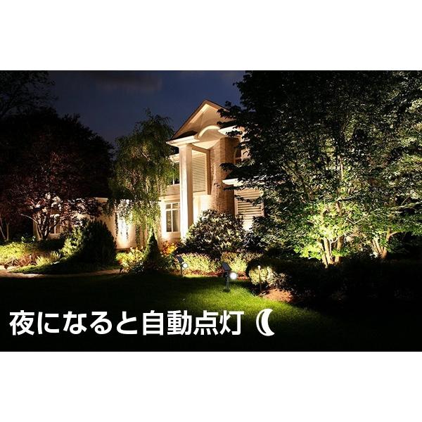 ソーラーライト センサーライト 屋外 Led ガーデンライト スポットライト 屋外 庭 昼光色 電球色 太陽光 充電 防水 壁掛け 防犯 門灯 外灯 照明器具 3092 ヴァストマート 通販 Yahoo ショッピング