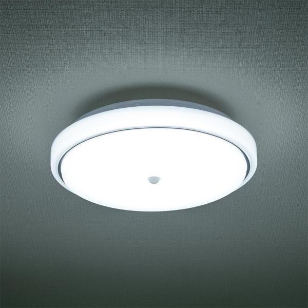 №照明館　R！ 1年保証 LEDシーリングライト 明暗センサー 人感センサー付 LEDミニ