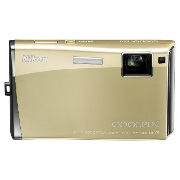 Nikon デジタルカメラ COOLPIX (クールピクス) S60 リッチゴールド COOLPIXS60GL