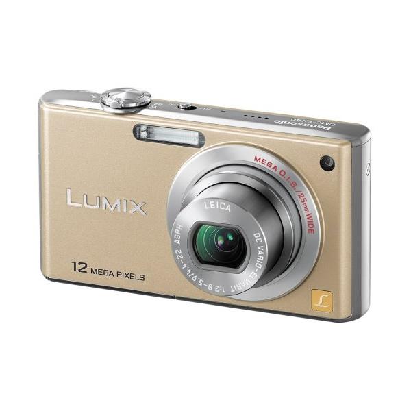 パナソニック デジタルカメラ LUMIX (ルミックス) FX40 グロスゴールド DMC-FX40-N