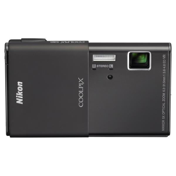 Nikon デジタルカメラ COOLPIX S80 プラウドブラック S80BK 1410万画素 光学5倍ズーム 3.5型タッチパネル液晶 16.5m