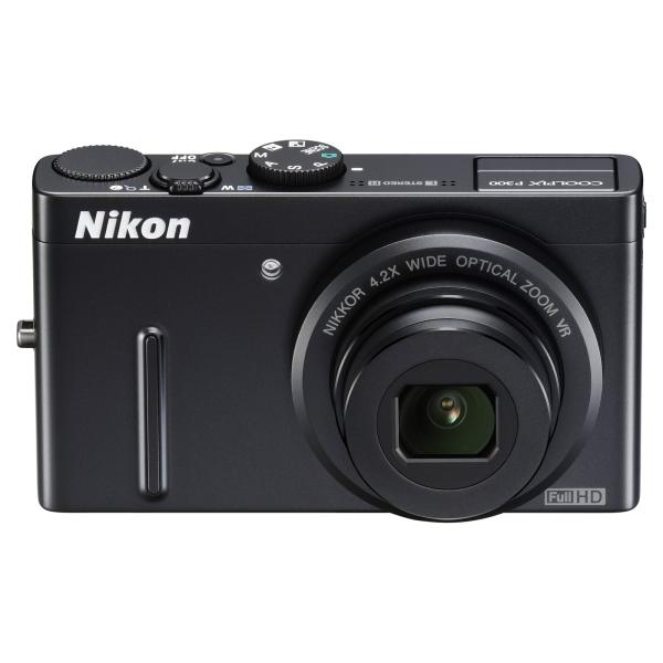 NikonデジタルカメラCOOLPIX P300 ブラックP300 1220万画素 裏面照射CMOS 広角24mm 光学4.2倍 F1.8レンズ フル