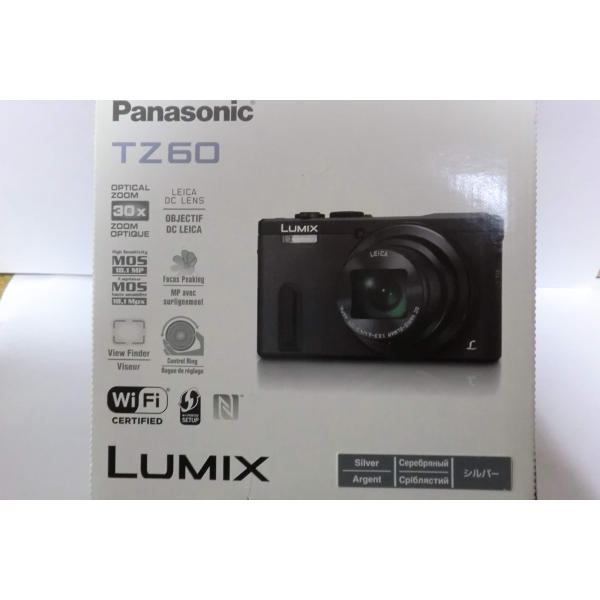 パナソニック デジタルカメラ ルミックス TZ60 光学30倍 シルバー DMC-TZ60-S