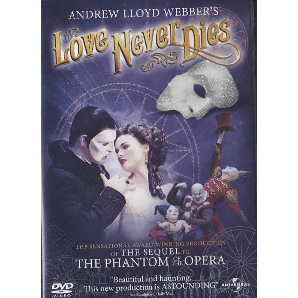 ■商品の説明■[国内正規品になります。レンタル品ではございません]DVD アンドリュー・ロイド=ウェバー ラヴ・ネヴァー・ダイズ内容紹介オペラ座で巻き起こった怪人の謎から10年の月日が流れていた。ファントムはニューヨークへと逃れ、コニー・ア...