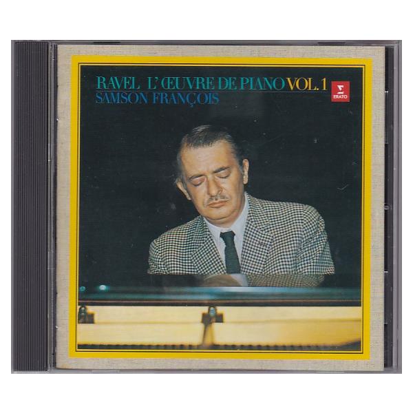 ☆CD ERATO ラヴェル:ピアノ名曲集 *サンソン・フランソワ(Samson