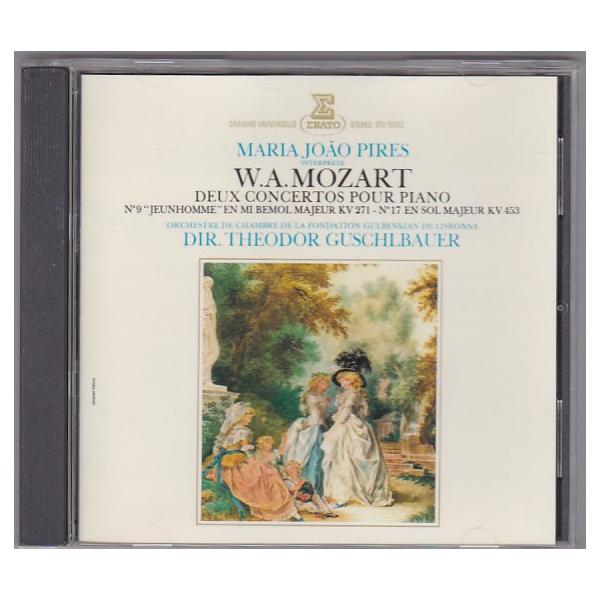 ☆CD ERATO モーツァルト:ピアノ協奏曲第9番ジュノム.第17番*マリア