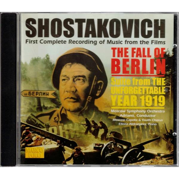 ★CD 映画音楽 SHOSTAKOVICH:The Fall of Berlin ショスタコーヴィチ:ベルリン陥落 / 組曲 忘れがたき1919年
