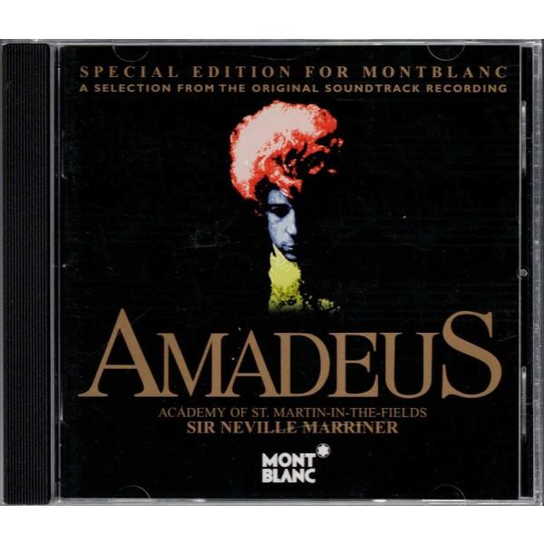 ★CD Amadeus Special Edition for Montblanc 映画アマデウス オリジナルサウンドトラック 抜粋 *ネヴィル・マリナー 独盤