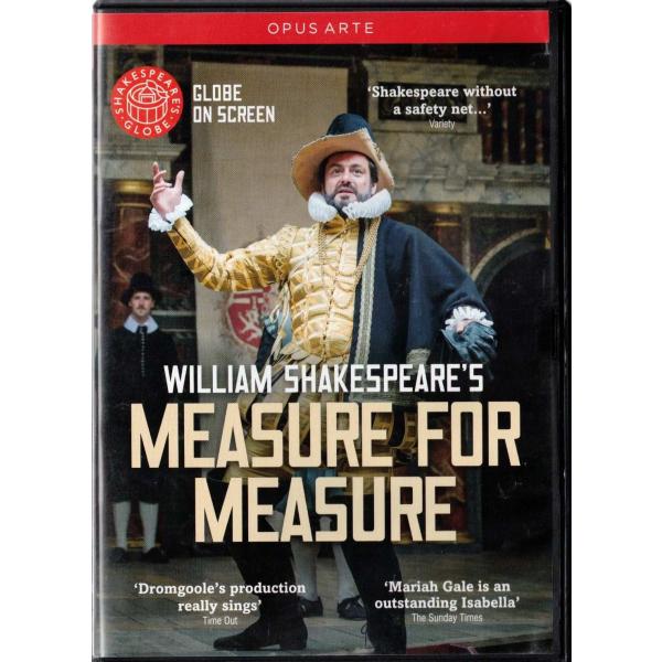 ★DVD Shakespeare: Measure for Measu シェイクスピア:尺には尺を 英盤オペラDVD (収録時間151分) ブックレット付き