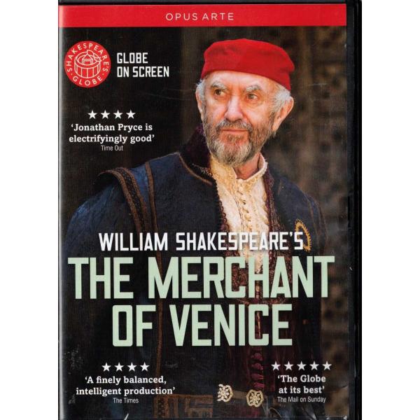 ★DVD Shakespeare: Merchant Venice シェイクスピア:ヴェニスの商人 英盤オペラDVD (収録時間154分) ブックレット付き