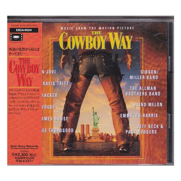 ★CD カウボーイ・ウェイ 荒野のヒーローＮ.Ｙ.へ行く オリジナル・サウンドトラック/サントラ*ボン・ジョヴィ他