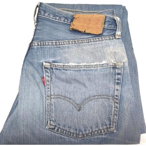 ☆ LEVI'S 501 66前期 W33 70'S 赤耳、シングルステッチ、バックボタン