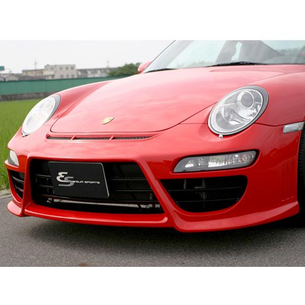 EUR Sports ポルシェ 911/997 前期 フロントバンパースポイラー エアロ