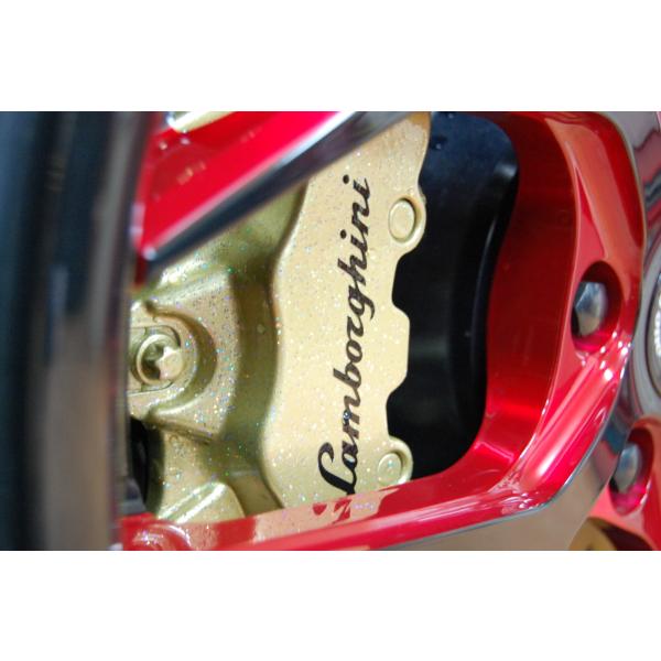 キャリパー 塗装 ランボルギーニ ムルシエラゴ 色 文字 自由 6.2