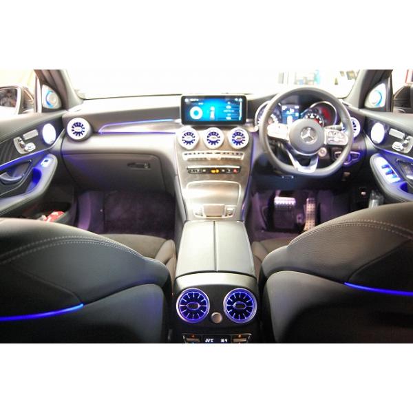 激安‼︎新品‼︎新型SL風‼︎ベンツ Gクラス w463 アンビエントライト６４色前後 Gクラス：64色のアンビエントライトってどう見える？ご紹介 - お