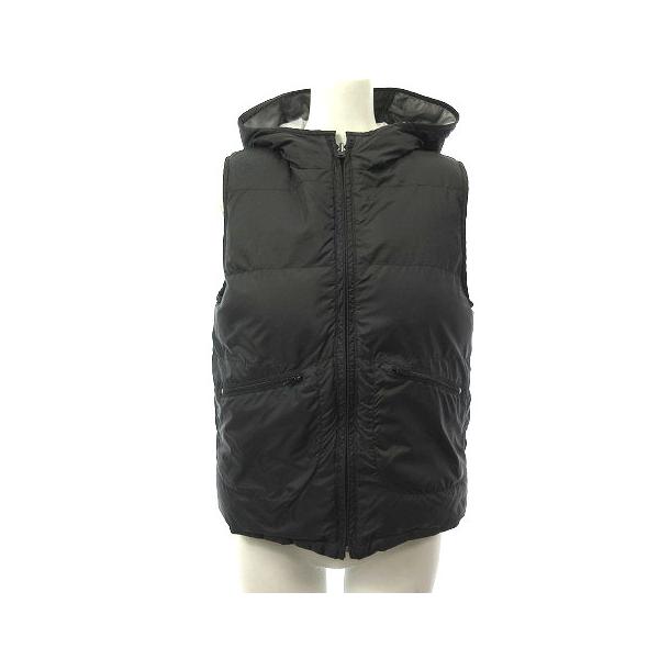 theory luxe（セオリーリュクス） ダウンベスト フーデッド ジッアップ