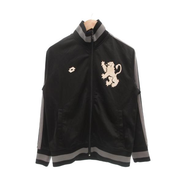 ロット lotto トラックジャケット ジャージ ジップアップ M 黒