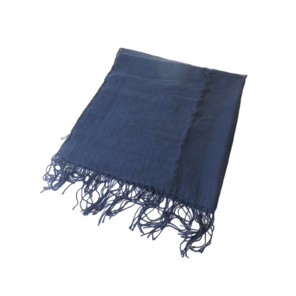 GUCCI グッチ ストール 大判 GG シルク カシミヤ ウール フリンジ