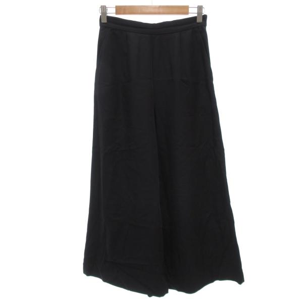 デプレ DES PRES トゥモローランド タック ワイドパンツ スラックス 32 黒 ブラック /UO レディース