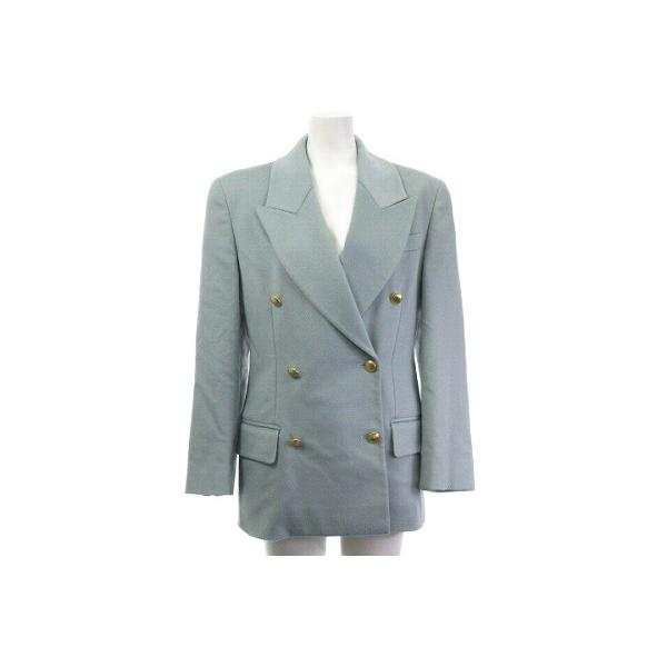 GUCCI（グッチ） カシミヤ テーラードジャケット ブレザー ダブル 金