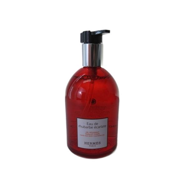 未使用品 エルメス HERMES ハンド＆ボディ クレンジングジェル オー ドゥ ルバーブ エカルラット 300ml  メンズ レディース【ブランド】エルメス HERMES【実寸サイズ】16×7.5cm　【色】レッド　　※色に関してはこの商...