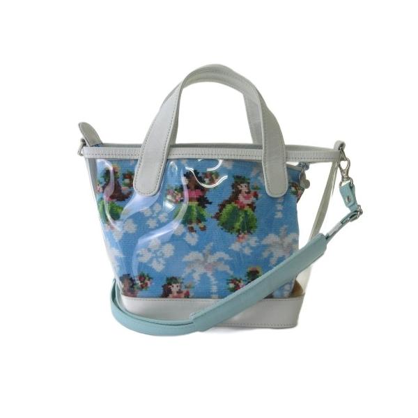 フェイラー ワンハンドル マナマナ トートバッグ 【完売品】 フェイラー FEILER マナマナ クリアバッグ ショルダーバッグ ハワイ