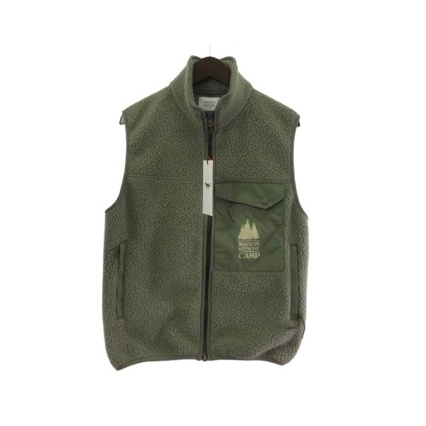 メゾンキツネ 25AW PM02137WM2031 フリース ベスト XS vectorpremium_001-902601170009