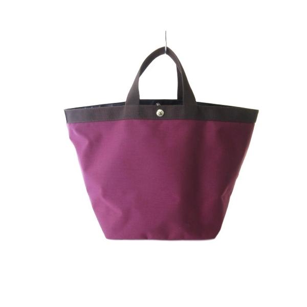 Herve Chapelier エルベシャプリエ　705GP モカ/パープル エルベシャプリエ Herve Chapelier トートバッグ ハンドバッグ 舟型