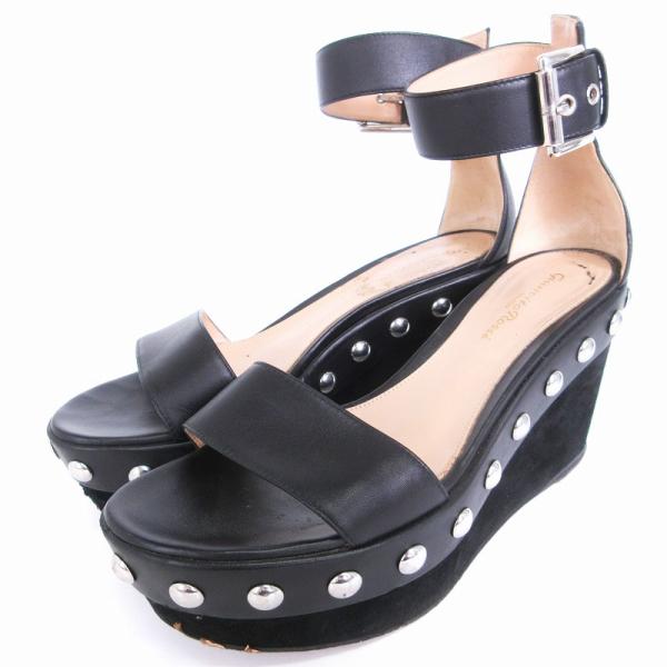 ジャンヴィトロッシ Gianvito Rossi ウェッジサンダル スタッズ