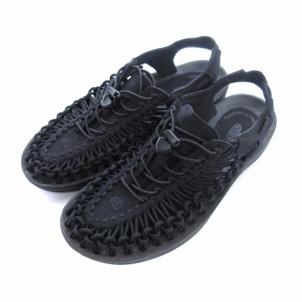 キーン KEEN ユニーク UNEEK サンダル 箱付き 26.5cm 黒 ブラック