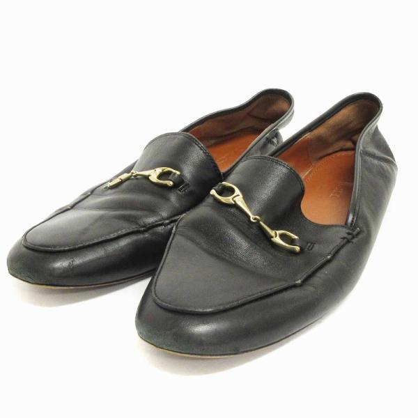 COACH コーチ ホースビットローファー レザー FG3110 黒