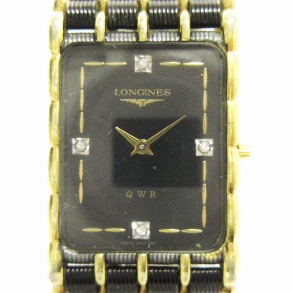 ロンジン　腕時計 ロンジン LONGINES QWR 腕時計 クオーツ アナログ 2針 スクエア