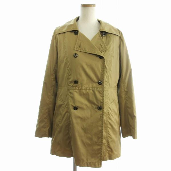 レリアン Leilian 美品 トレンチコート キルティングライナー ダブル