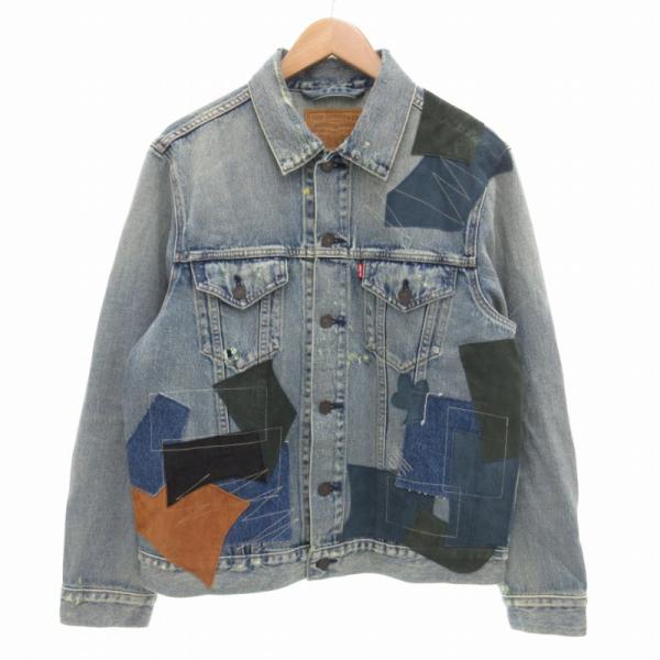 Levi's ピケ　トラッカージャケット　ネイビー リーバイス　BIGE Levi's - リーバイス 80s 白タブ トラッカージャケット ネイビー