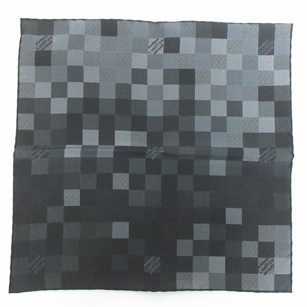 LOUIS VUITTON ルイヴィトン 美品 ダミエ ポケットスクエア