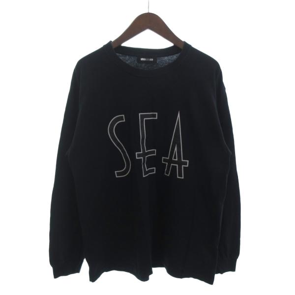 ウィンダンシー WIND AND SEA Tシャツ カットソー 長袖 プリント