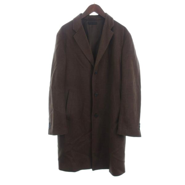 ユニクロ（UNIQLO） ウールカシミヤチェスターコート ロング チェック