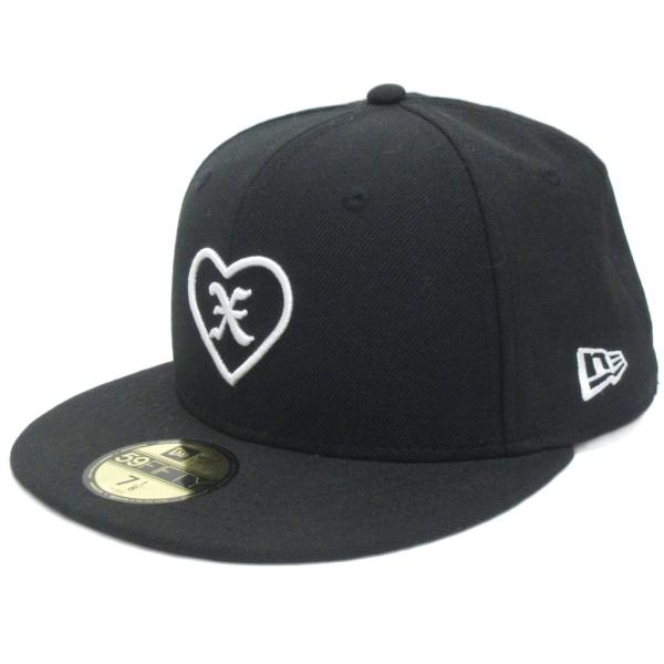 nnn出品・.。*・.。* ニューエラデコキャップ ハートマーク付き nnn出品・.。*・.。* ニューエラデコキャップ ハートマーク付き