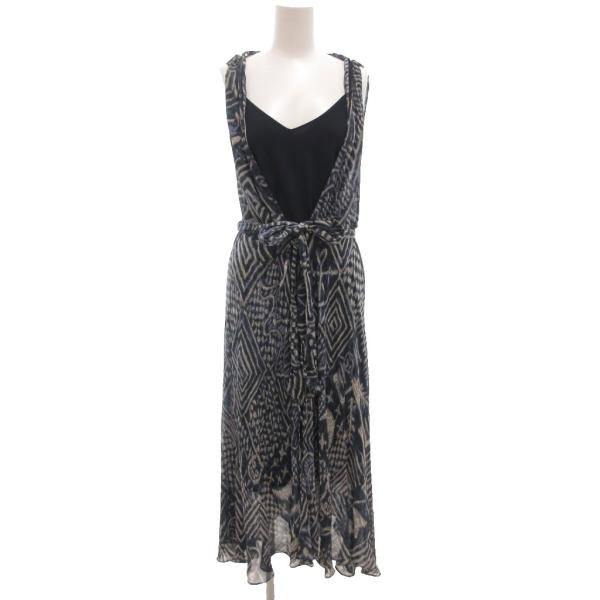 【中古】ポロ ラルフローレン POLO RALPH LAUREN 美品 ラップドレス ワンピース ロング キャミソール 150 80A ポロ ラルフローレン POLO RALPH LAUREN 美品 ラップドレス ワンピース