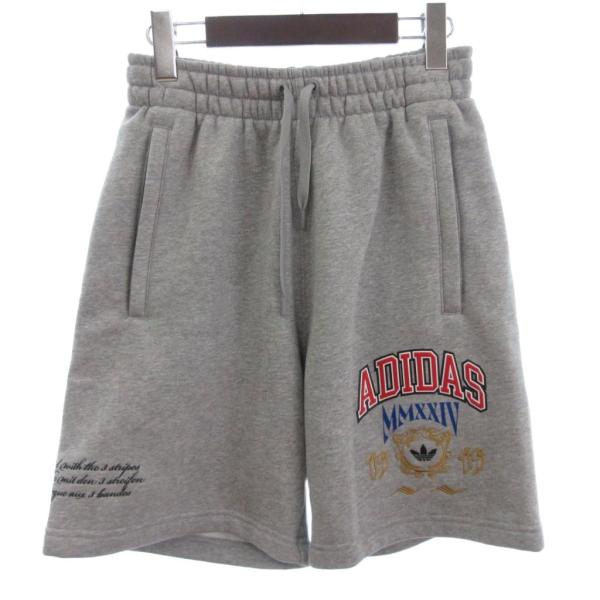 adidas（アディダス） 美品 ショートパンツ ハーフ スウェット