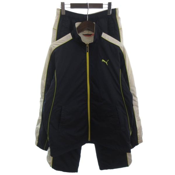 PUMA（プーマ） ジャージ セットアップ 上下 紺 ネイビー系 M メンズ