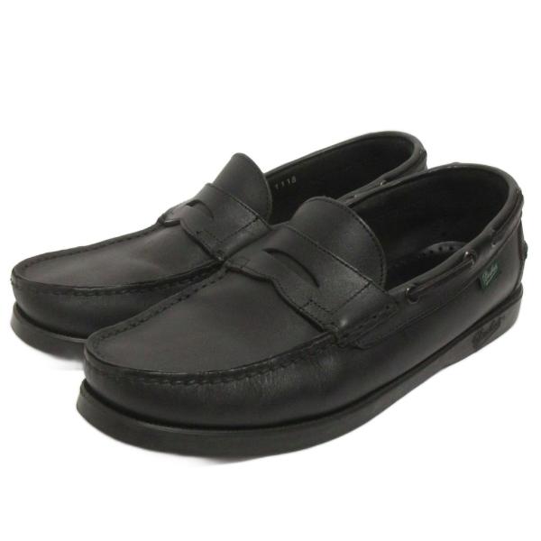 Paraboot Cambridge スエードローファーBEAMS別注黒 UK8 23320029099_C_1.jpg