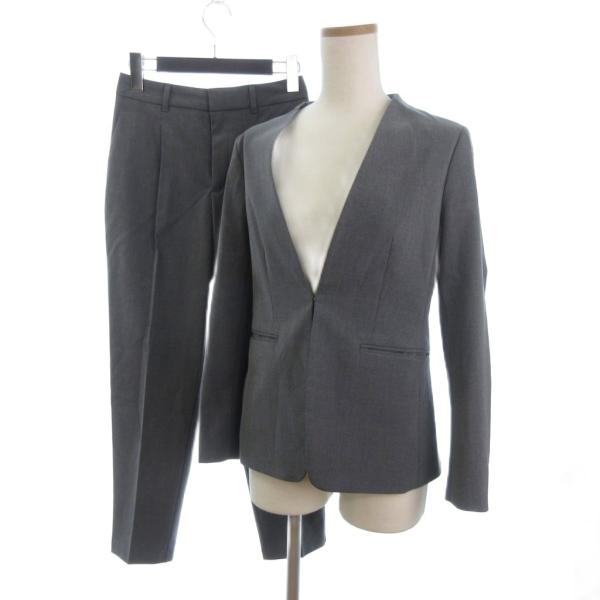 未使用品 ジーユー GU タグ付き セットアップ スーツ ウォッシャブル
