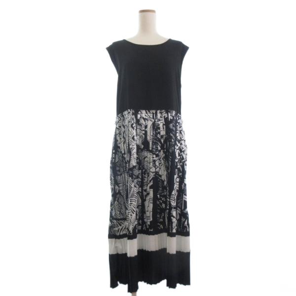 【新品未使用】  ブラックノースリーブワンピース タグ付き I-SOOK（アイスー） 「ISOOK」 ノースリーブワンピース FREE カーキ