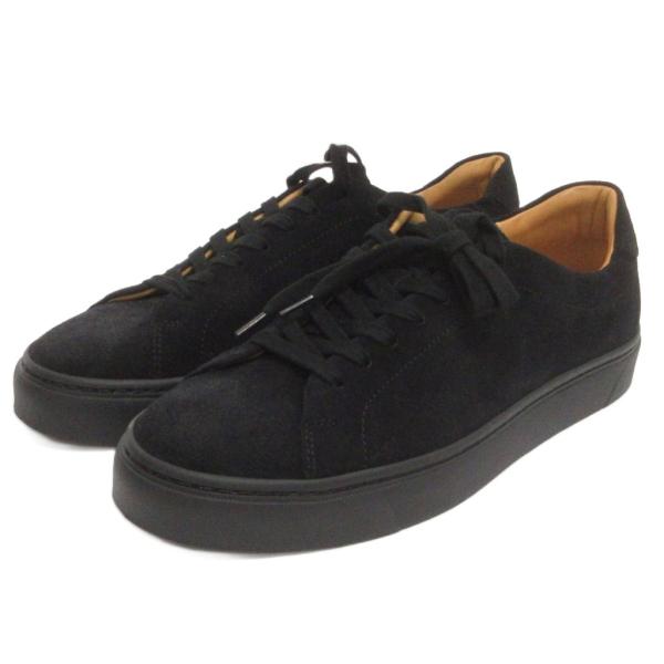 【中古】未使用品 TOSS Chester トスチェスター スニーカー ローカット スエード TS-149-1V 黒 ブラック 7 メンズ 未使用品 TOSS Chester トスチェスター スニーカー ローカット
