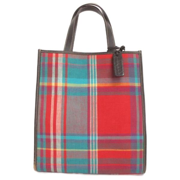 ローレンラルフローレン LAUREN RALPH トートバッグ タータンチェック