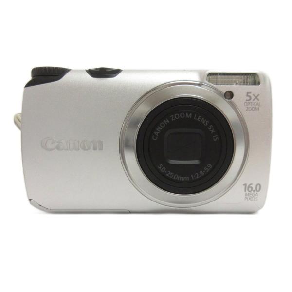 Canon powershot a3300 シルバー デジタルカメラ 動作確認済 キャノン CANON PowerShot デジタルカメラ コンパクト デジカメ A3300