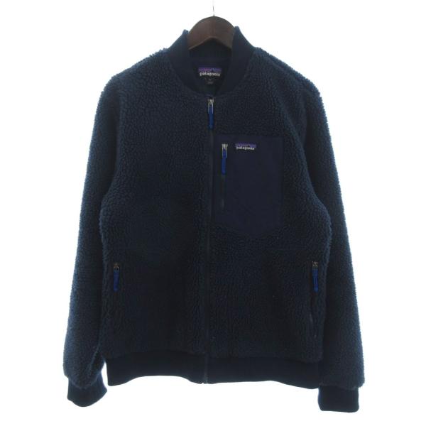 patagonia ブラック ジップアップジャケット M パタゴニア Patagonia レトロX フリースジャケット ブルゾン