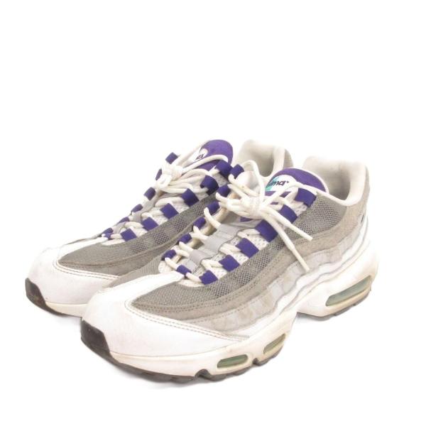 ナイキ NIKE AIR MAX 95 LV8 スニーカー ローカット AO2450-101 グレー 28cm 靴 メンズ